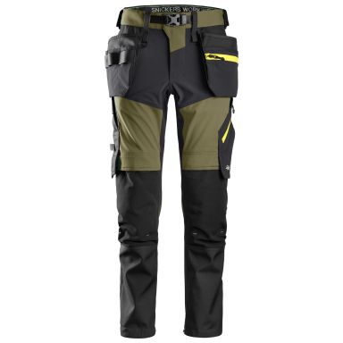 Snickers Workwear 6940 Arbeidsbukse grønn/grå