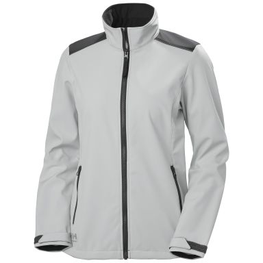 Helly Hansen Workwear Manchester 74241-919 Softshell-takki vaaleanharmaa