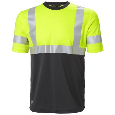 Helly Hansen Workwear Addvis 79254_369 T-paita keltainen/musta, huomioväri
