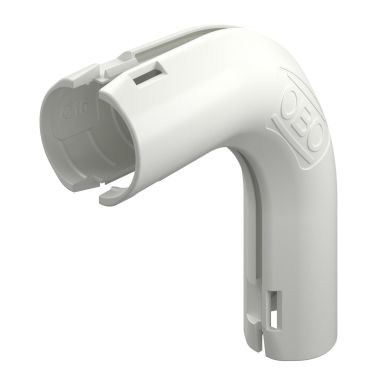 Obo Bettermann 2154062 Rörböj 90°, ogängad, plast
