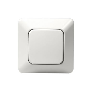 ABB 1066U2 Strömbrytare infällt, IP20, alpinvit