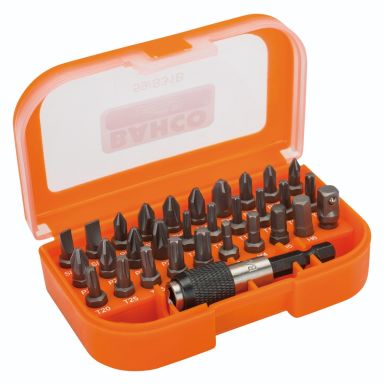 Bahco 0325788 Bitssett 31 deler, 1/4 tommer, universalbruk