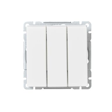 ABB 10631UC-884 Strömställare 3x1-polig, IP21, vit