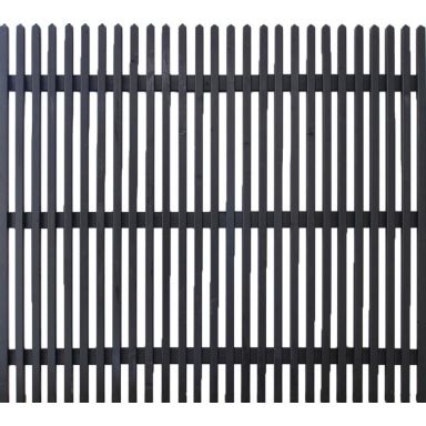 Jabo Linnea 3 Staket 179 x 159 cm, svart