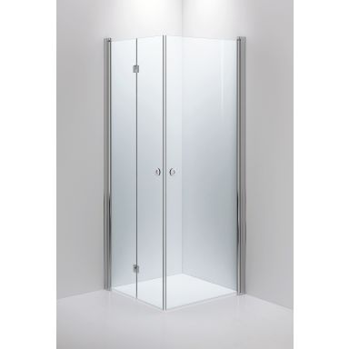 INR Linc 66 Flex Dusjhjørne blankt klart glass