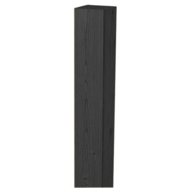 Jabo 3689 Stolpe till Horizont-staket, svart, 70x70x1800 mm