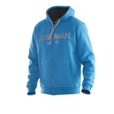 Jobman 5154 Luvtröja oceanblå/mörkgrå