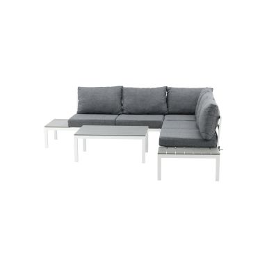 Venture Home Odense 1001-400 Loungeset soffa, bord, grått