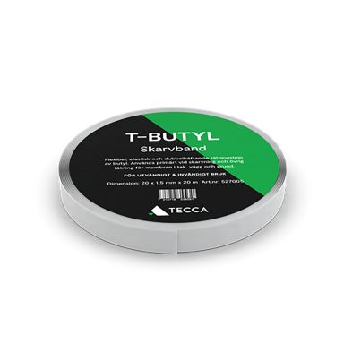 TECCA T-Butyl Skarvband 40 x 1,5 mm x 20 m