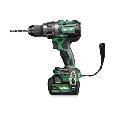 HiKOKI DS18DC Borskrutrekker med 5,0 Ah batteri og lader