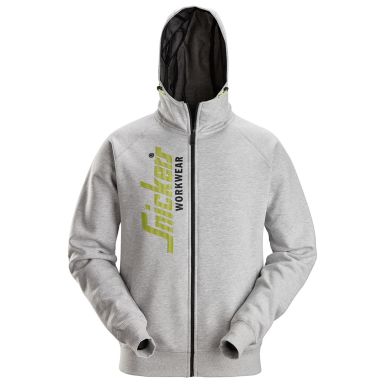 Snickers Workwear 2846-2800 Luvtröja med logga, grå