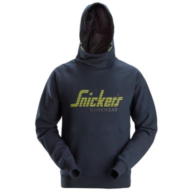 Snickers Workwear 2845-9500 Hettegenser med logo, marineblå