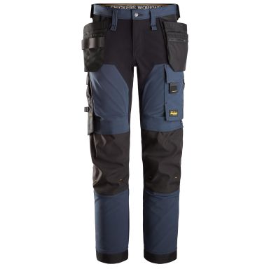 Snickers Workwear 6275-9504 AllroundWork Arbeidsbukse stretch, marineblå/svart
