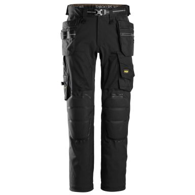 Snickers Workwear 6590-0404 AllroundWork Arbetsbyxa svart, stretch