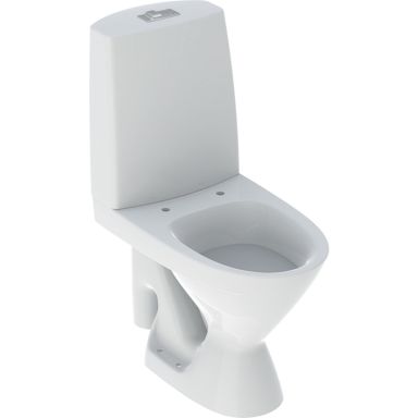 IDO Seven D 13 WC-istuin ilman istuinkantta, kiinnitysrei`illä, iso jalka