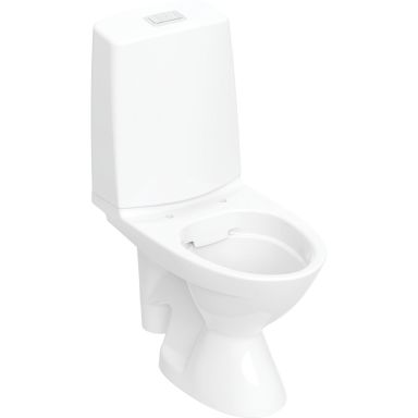 IDO Glow 63 3836301101 WC-istuin ilman istuinkantta, ilman kiinnitysreikiä, iso jalka