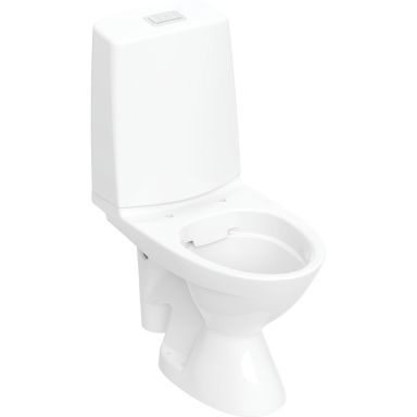 IDO Glow 63 WC-istuin avoin S-lukko, poistoputkiliitäntä
