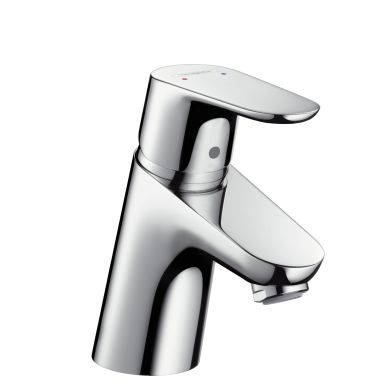 Hansgrohe Focus Servantarmatur med push-open-ventil