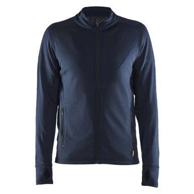 Blåkläder 473525398600XS Fleecejakke mørk marineblå
