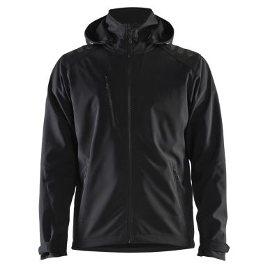 Blåkläder 474925139999XS Softshelljakke svart/svart