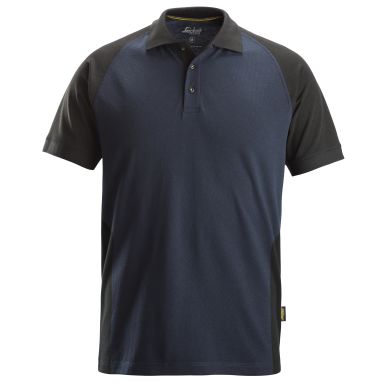 Snickers Workwear 2750-9504 Pikétröja marinblå/svart