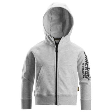 Snickers Workwear 7512 Junior-vetoketjuhuppari junior-malli, harmaa