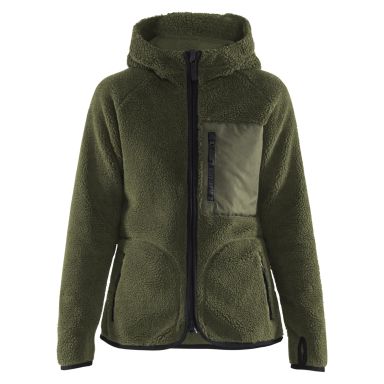 Blåkläder 472729554109XS Pelsfiberjakke grønn