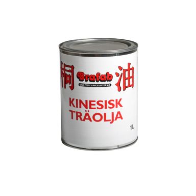 Brafab 7614 Träolja 1 l, kinesisk, ofärgad