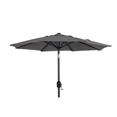 Brafab Cambre Parasoll grå, Ø200x250 cm