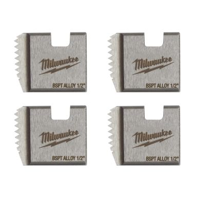 Milwaukee 4932480227 Gjengebakkesett 1/2" R, 4-pakk