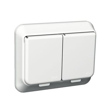Schneider Electric Exxact WDE002592 Pistorasia 2S/16A/IP44, 2X, UPJ
