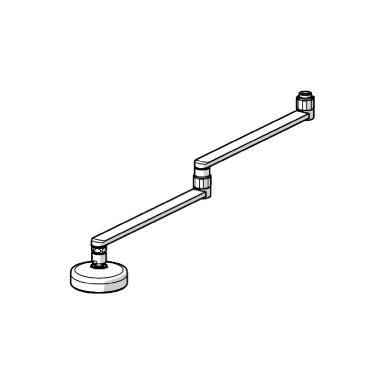 Oras Clinica 221560 Utloppspip svängbar, 95 mm