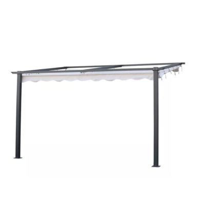 Jabo 10042 Pergola väggfast, 4 x 4 m