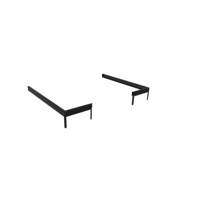 Halls F06448 Fundament 5 m², svart