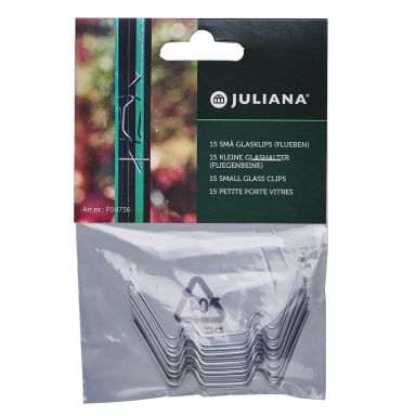 Juliana F04736 Glasclips 15-pack