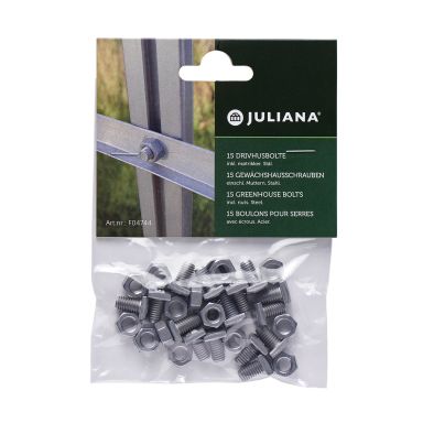 Juliana F04744 Bult 15-pack, stål