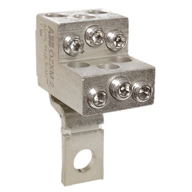 ABB OZXM2/1 Anslutningsklämma för koppar- och aluminiumkablar