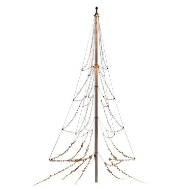 Konstsmide 4783-817 Flagstangslynge 5×136 LED