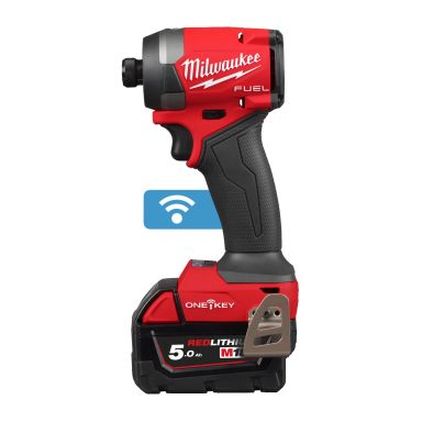 Milwaukee M18 ONEID3-502X Slagskruvdragare med batteri och laddare