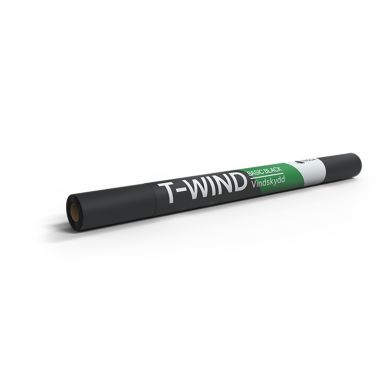 TECCA T-Wind Basic Black Vindbeskyttelse 1250 mm x 20 m