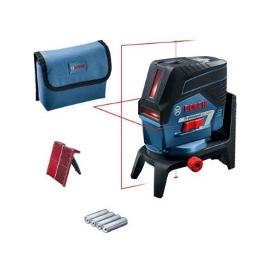 Bosch GCL 2-50 C Krydslaser med AA-batterier og adapter