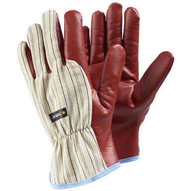 Tegera 957 Arbetshandske röd/beige