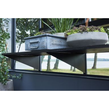 Juliana F04813 Hyllfäste svart, 3-pack