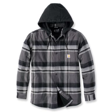 Carhartt 105938N04-S Flanellskjorte svart, grå
