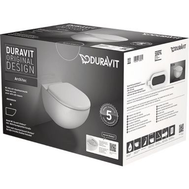 Duravit Architec WC-skål med sits