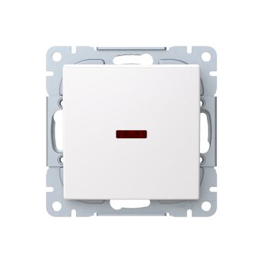 ABB Saga 1066UCK-916 Kytkin 6-napainen 16AX/250V, punainen linssi
