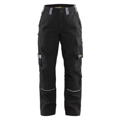 Blåkläder 717315169994C34 Arbejdsbuks sort/grå, flammehæmmende