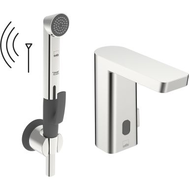Oras Stela Safety 4816FZ Pesuallashana kosketusvapaa, Smart Bidetta -käsisuihkulla, Bluetooth