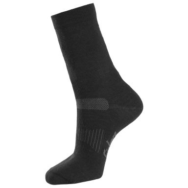 Snickers Workwear 9216-0400 Strømpe 2-pakning, svart