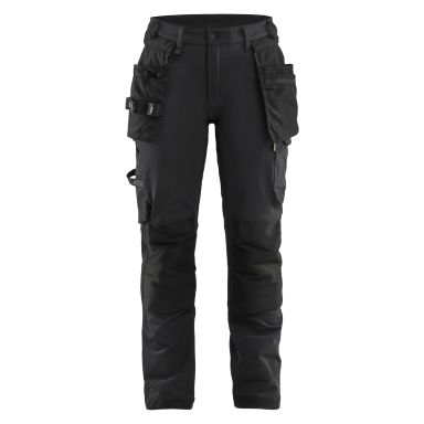 Blåkläder 712116459900C38 Arbejdsbuks sort/sort